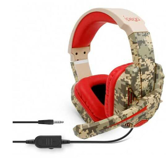 Audífonos Gamer Camuflados